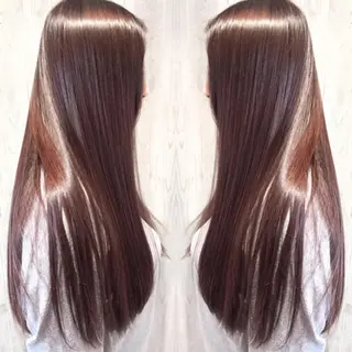 ロング カラー Renatus店長 金子裕美のヘアスタイル