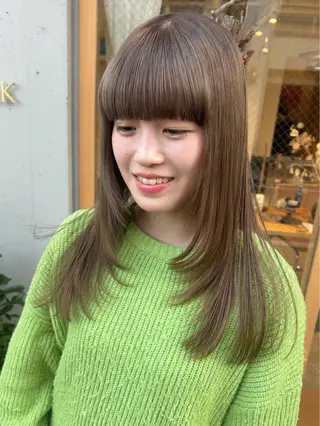 ロング カラー FOLK Akari /ショート/ボブ🐍のヘアスタイル