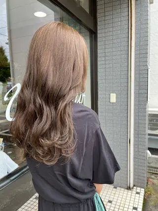 ミディアム Un Fleur所属・立野 希沙のヘアスタイル