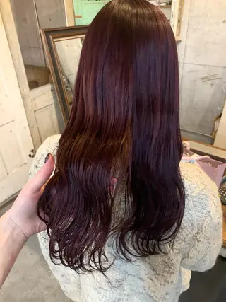 ロング カラー kimika🥑 メンズ/髪質改善のヘアスタイル