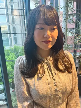 セミロング davin中目黒 KATOのヘアスタイル