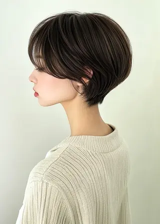ショート 🫧似合わせショート ゴヤ🫧のヘアスタイル