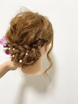 ヘアアレンジ 🌷愛されヘア🌷 伊藤　万裕のヘアスタイル