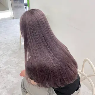 ミディアム カラー 🎀🧁ダメージレス 艶髪カラー🧁🎀のヘアスタイル