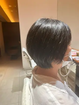 ショート 河田 ゆかりのヘアスタイル