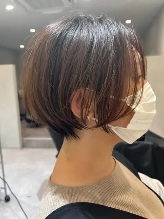 ショート カラー lmu by if所属・久保 亮太のヘアスタイル