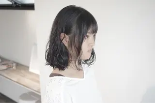 ミディアム パーマ 🌈ディレクター🌈 徳松優希のヘアスタイル