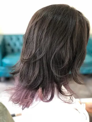 ミディアム 髪質改善 Yoshiのヘアスタイル