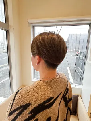 ショート メンズ 平間 稔希のヘアスタイル