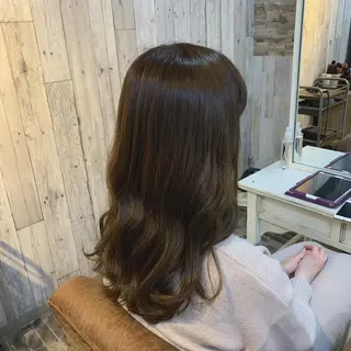 セミロング 🌷L'oeuf 【ﾙﾌ】ホシカワ🌷のヘアスタイル