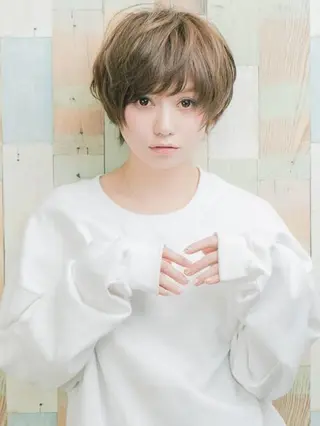 ショート 小濱 秀人のヘアスタイル