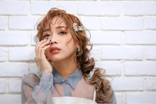 ロング ヘアアレンジ 中川歩 髪質改善 ツヤカラー【横浜】のヘアスタイル