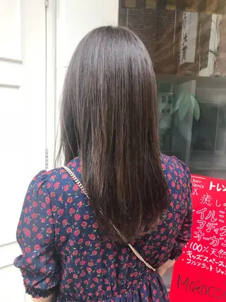 ロング uru"所属・uru" すずきさゆりのヘアスタイル