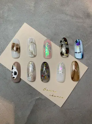 ネイル アトリエ・マリス所属・福与 美幸のネイルデザイン