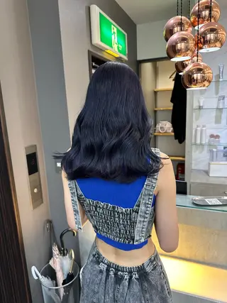 ミディアム カラー jill by gisel＿奥家のヘアスタイル