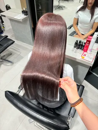 ロング カラー RAF TOKYO 薬院店所属・福岡／艶髪カラー/ 髪質改善/SAEのヘアスタイル