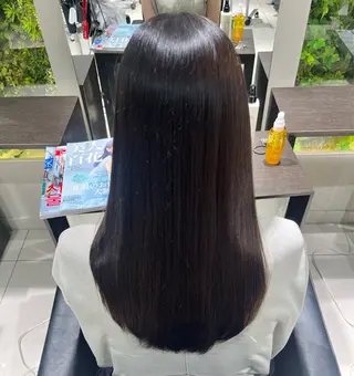 ロング レイヤー×艶髪🤎. 𝜗𝜚hitomiのヘアスタイル