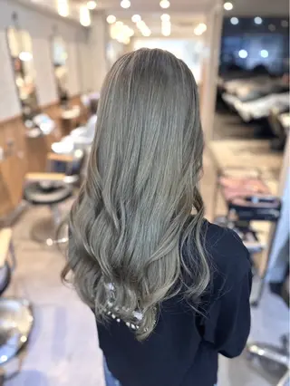 ロング カラー La fith hair luxe 門前仲町店所属・透明感/暖色カラー 💖【Misaki】のヘアスタイル