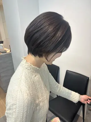 ショート カラー パーマ ヘアアレンジ レイヤー/メンズ🥑 マエダアズミ🥑のヘアスタイル