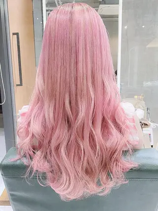 ロング カラー ヘアアレンジ Days 透明感カラーのヘアスタイル