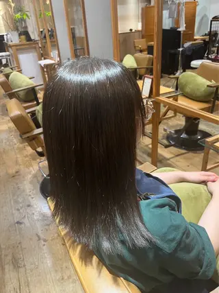 ミディアム パーマ CLAPS富岡所属・おの ももか /京急富岡のヘアスタイル