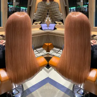 ロング カラー 韓国🇰🇷 ✂︎hair 内田愛のヘアスタイル