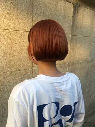 ショート カラー BRUNTJET所属・MAEDA MADOKAのヘアスタイル
