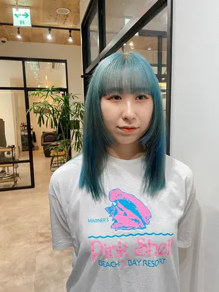 ミディアム カラー メンズ特化 /KAKERUのヘアスタイル