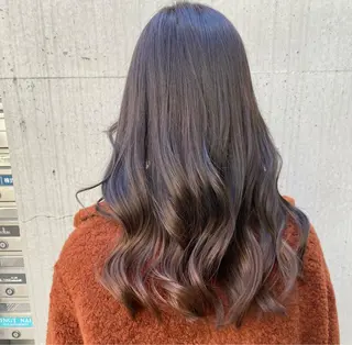 ロング 大橋 美咲のヘアスタイル