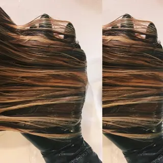 カラー RINA🧤 デザインとボブのヘアスタイル