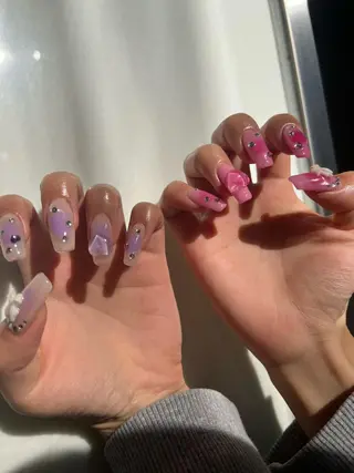 ネイル 個性派/中韓ネイル SAKURAのネイルデザイン