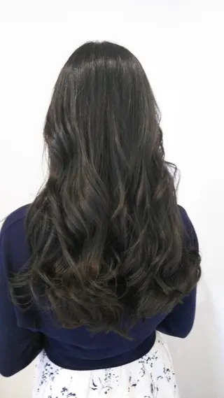 セミロング カラー パーマ ヘアアレンジ メンズ キッズ ネイル マツエク・マツパ Beauty&Relaxation MEGUMI所属・MEGUMI megumiのヘアスタイル