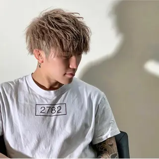 カラー メンズ メンズ専門　井藤 雅也のヘアスタイル