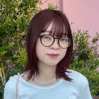 ミディアム カラー カラー/韓国レイヤー /ブリーチ/hinaのヘアスタイル