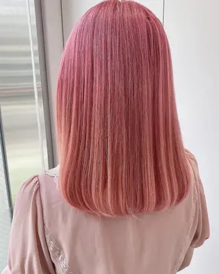 セミロング カラー 🤍ベージュ×艶髪 🤍Ryuta🤍のヘアスタイル