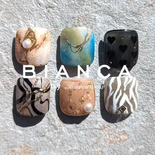 ネイル Bianca赤羽 松元🥣🫧のネイルデザイン