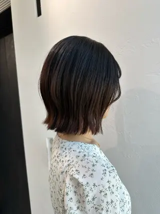 ショート ZA/ZA  AOYAMA所属・フェミニンスタイル/ 艶カラー/amiのヘアスタイル