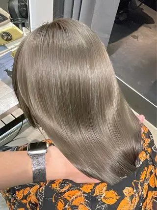 ミディアム カラー レイヤーカット /ボブカットjuriのヘアスタイル