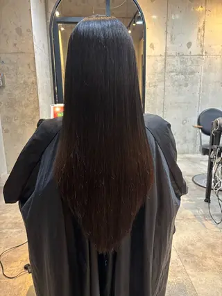 セミロング La fith hair root 大橋店【ラフィスヘアー ルート】所属・吉田 光希のヘアスタイル