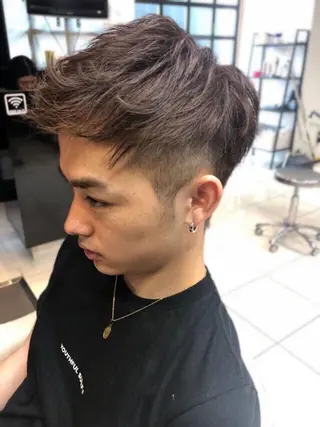 ショート メンズ Lauburu  bat.hair渋谷2号店 【ラウブル バトヘアー シブヤ】所属・メンズ特化🔥 アサオカカズキのヘアスタイル