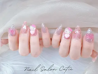 ネイル 池袋東口cutie 爪形成ワンホンネイルのネイルデザイン