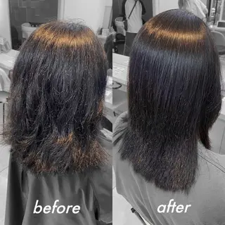 パーマ 💙mai🫧 縮毛矯正・ハイライトのヘアスタイル