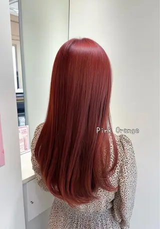 カラー 💕ピンクカラー/モ デル募集/あゆり💕のヘアスタイル