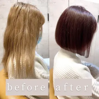 ショート カラー ツヤ髪になりたい方へ 🩷柴田知亜希のヘアスタイル