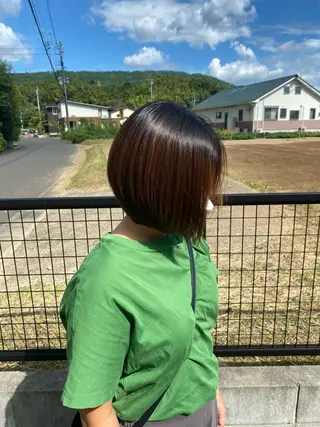 ミディアム amie所属・会話少なめ/ 髪質改善/Ruiのヘアスタイル