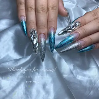 ロング L'tia nailのネイルデザイン