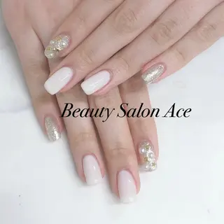 ネイル Beauty Salon Ace（ネイルサロン　エース）所属・池袋フィルイン Ace♡長さだしのネイルデザイン