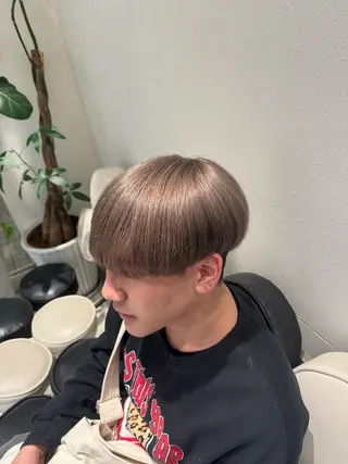 ショート カラー メンズ FADE&LINE小倉店所属・原田 尚満のヘアスタイル