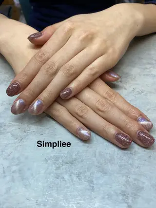 ネイル シンプリー🧚🏻 ワン👗渋谷店もえなのネイルデザイン