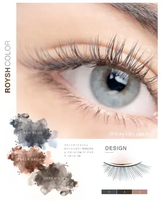 マツエク・マツパ CIAILE Gotoのマツエク・マツパデザイン